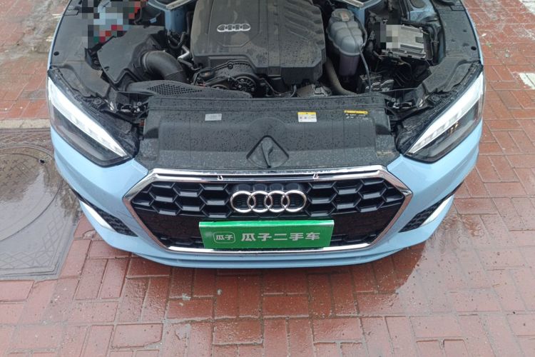 Used Audi A5 2023 Coupe 40 TFSI Fashionable and Dynamic Model Engine Bay