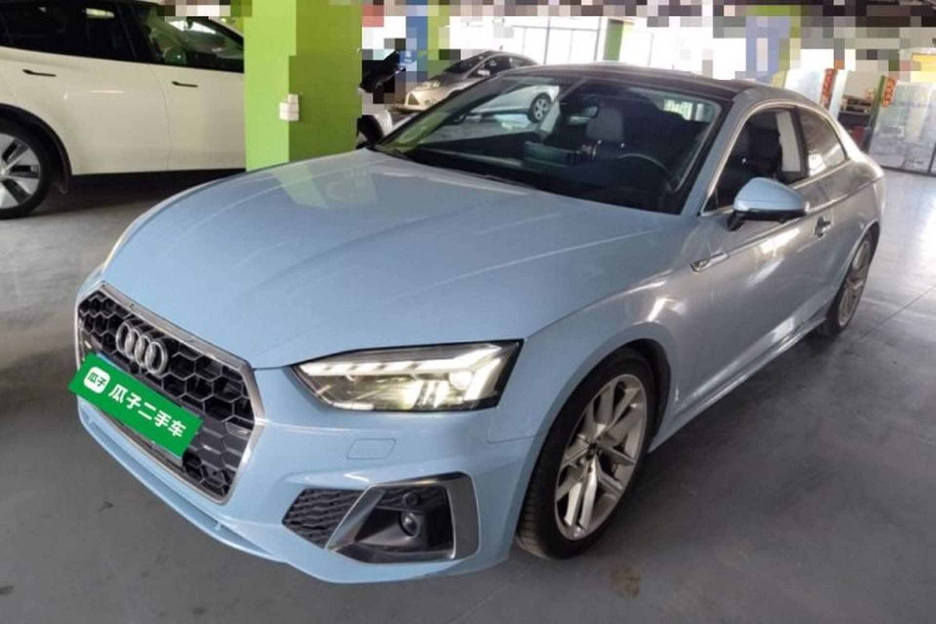 Used Audi A5 2023 Coupe 40 TFSI Fashionable and Dynamic Model Front Left 45 Deg