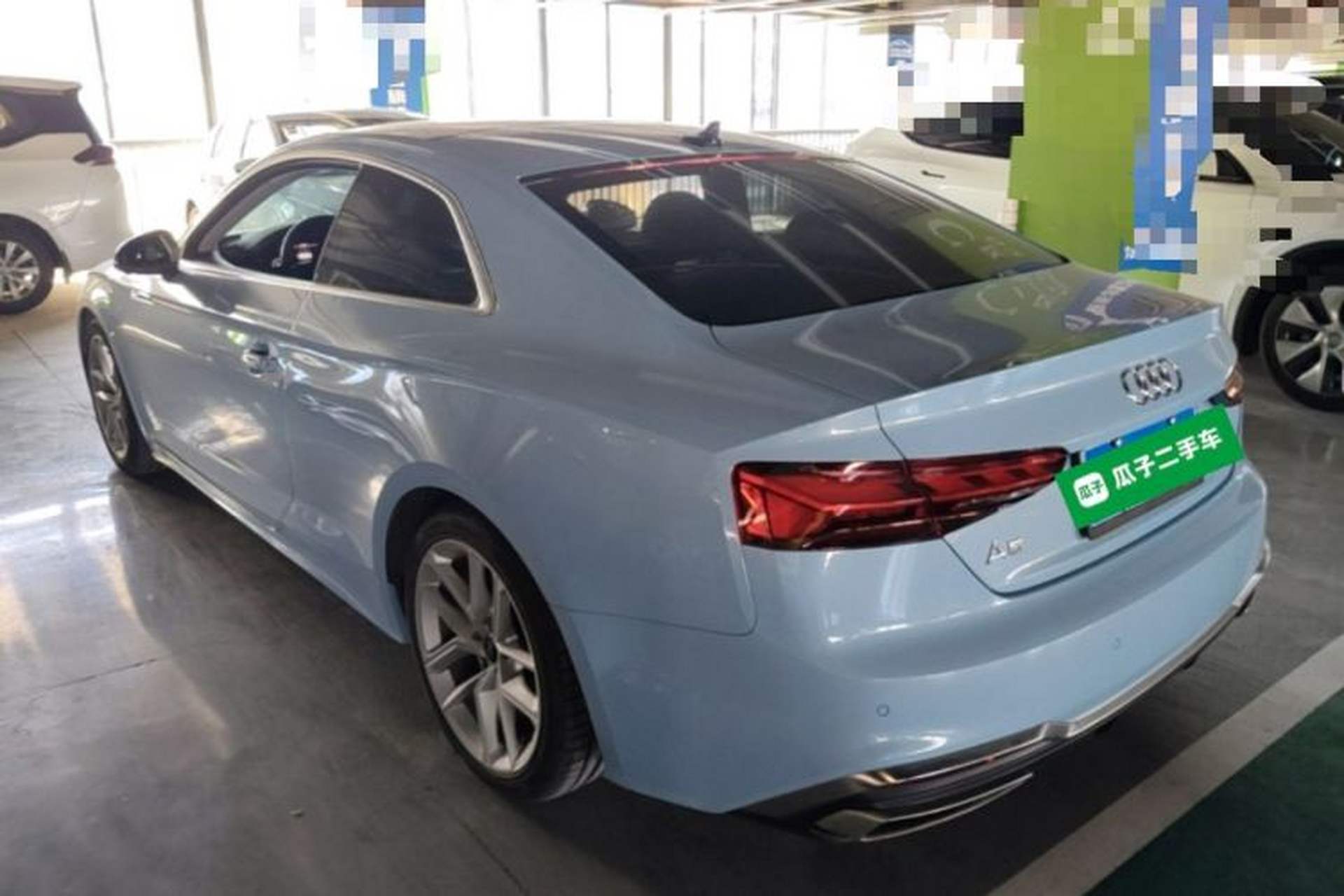 Used Audi A5 2023 Coupe 40 TFSI Fashionable and Dynamic Model Rear Left 45 Deg