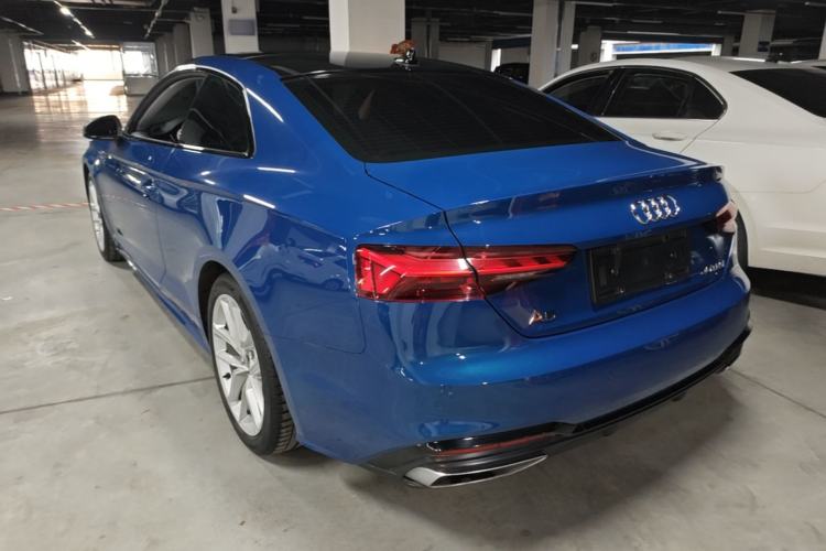Used Audi A5 2023 Coupe 40 TFSI Fashionable and Dynamic Model Rear Left 45 Deg