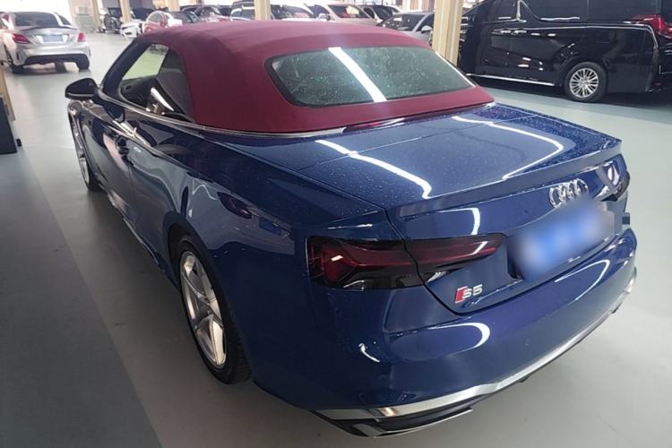 Used Audi A5 2023 Cabriolet 40 TFSI Fashion Dynamic Model Rear Left 45 Deg
