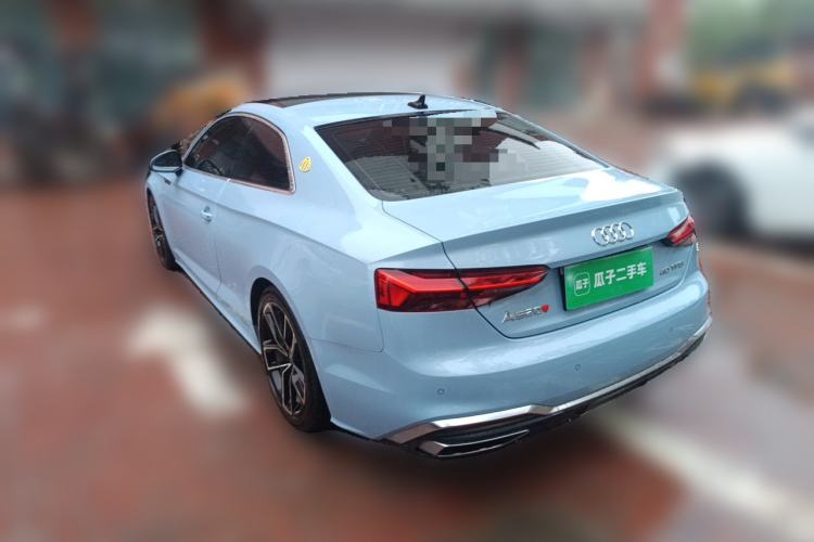 Used Audi A5 2023 Coupe 40 TFSI Fashionable and Dynamic Model Rear Left 45 Deg