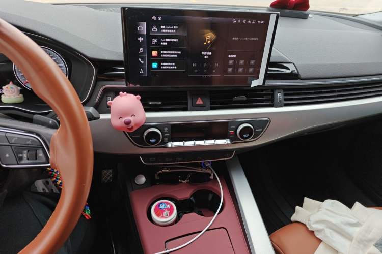 Used Audi A5 2023 Sportback 40 TFSI Fashionable and Dynamic Model Audio And AC Panel
