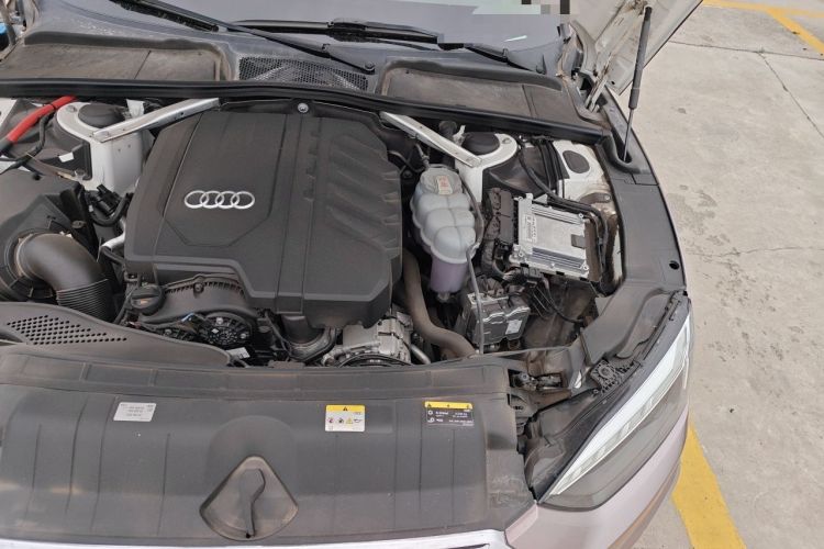 Used Audi A5 2023 Sportback 40 TFSI Fashionable and Dynamic Model Engine Bay Left