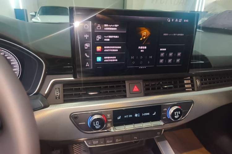 Used Audi A5 2023 Sportback 40 TFSI Fashionable and Dynamic Model Audio And AC Panel