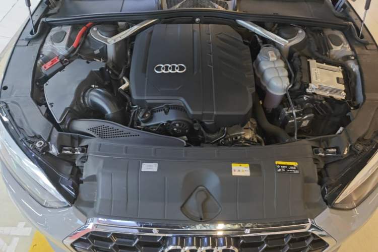 Used Audi A5 2023 Coupe 40 TFSI Fashionable and Dynamic Model Engine Bay