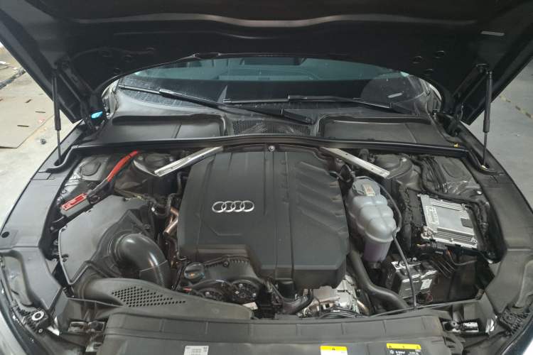 Used Audi A5 2023 Coupe 40 TFSI Fashionable and Dynamic Model Engine Bay