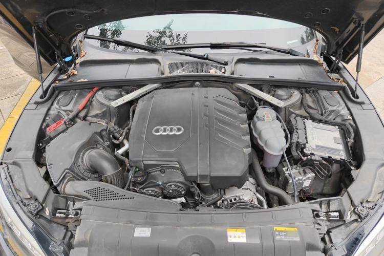 Used Audi A5 2023 Coupe 40 TFSI Fashionable and Dynamic Model Engine Bay