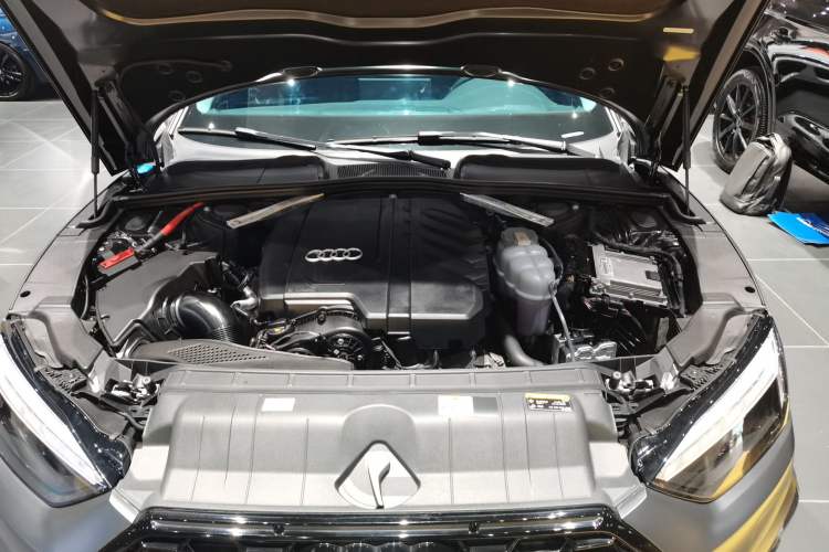 Used Audi A5 2023 Coupe 40 TFSI Fashionable and Dynamic Model Engine Bay