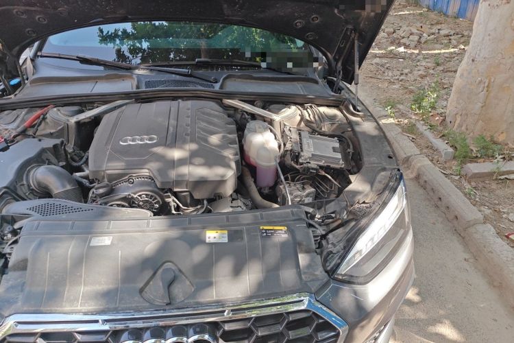 Used Audi A5 2023 Sportback 40 TFSI Fashionable and Dynamic Model Engine Bay Left
