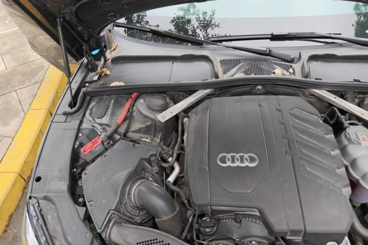 Used Audi A5 2023 Coupe 40 TFSI Fashionable and Dynamic Model Engine Bay Right