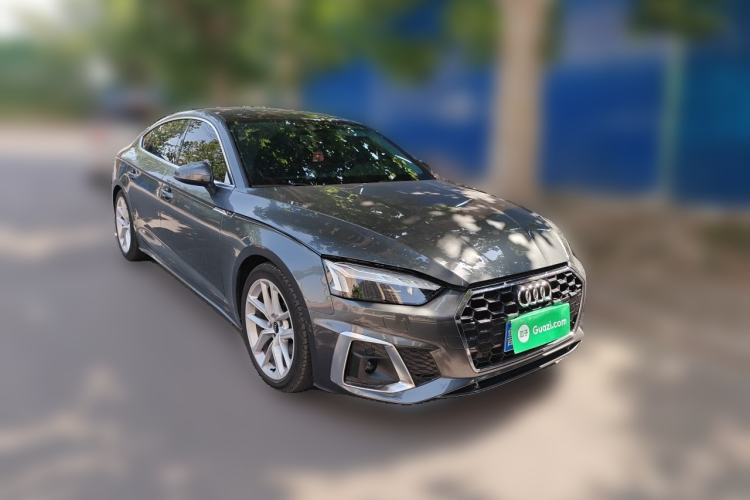 Used Audi A5 2023 Sportback 40 TFSI Fashionable and Dynamic Model Front Right 45 Deg