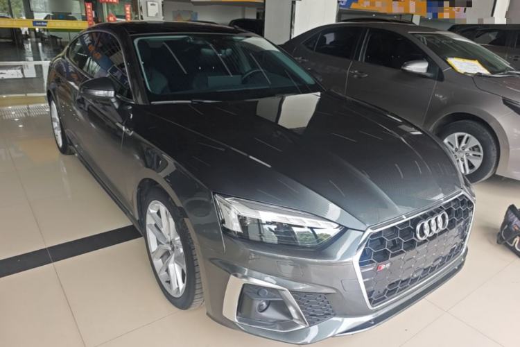 Used Audi A5 2023 Sportback 40 TFSI Fashionable and Dynamic Model Front Right 45 Deg