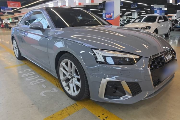 Used Audi A5 2023 Coupe 40 TFSI Fashionable and Dynamic Model Front Right 45 Deg