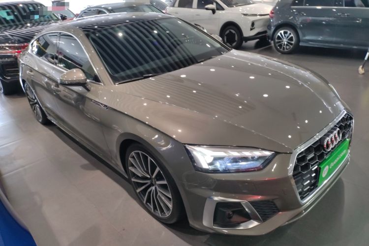 Used Audi A5 2023 Sportback 40 TFSI quattro Luxury Dynamic Edition Front Right 45 Deg