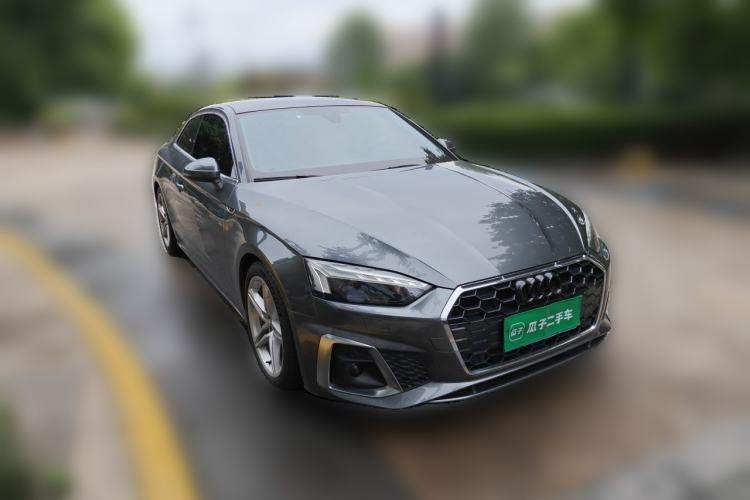 Used Audi A5 2023 Coupe 40 TFSI Fashionable and Dynamic Model Front Right 45 Deg