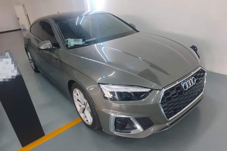 Used Audi A5 2023 Sportback 40 TFSI Fashionable and Dynamic Model Front Right 45 Deg