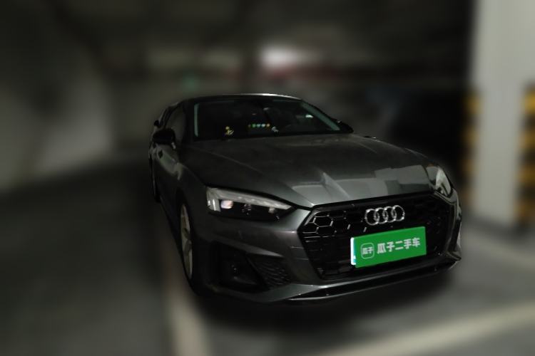 Used Audi A5 2023 Sportback 40 TFSI Fashionable and Dynamic Model Front Right 45 Deg