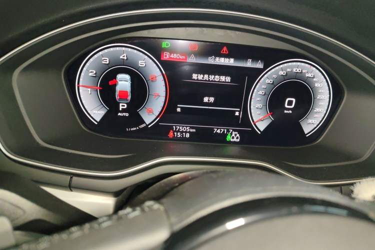 Used Audi A5 2023 Sportback 40 TFSI quattro Luxury Dynamic Edition Odometer Close Up