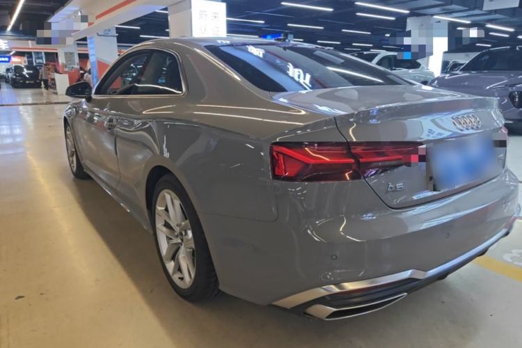 Used Audi A5 2023 Coupe 40 TFSI Fashionable and Dynamic Model Rear Left 45 Deg
