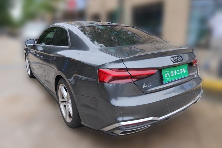 Used Audi A5 2023 Coupe 40 TFSI Fashionable and Dynamic Model Rear Left 45 Deg
