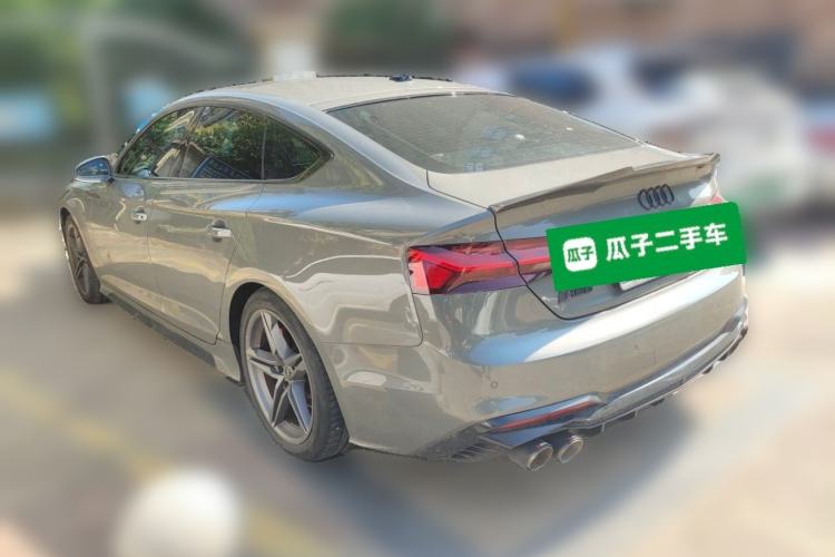 Used Audi A5 2023 Sportback 40 TFSI Fashionable and Dynamic Model Rear Left 45 Deg