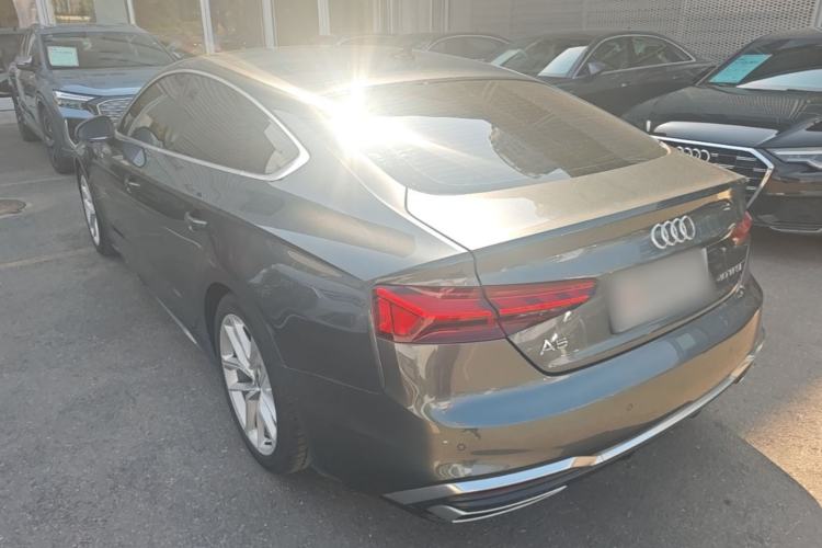 Used Audi A5 2023 Sportback 40 TFSI Fashionable and Dynamic Model Rear Left 45 Deg