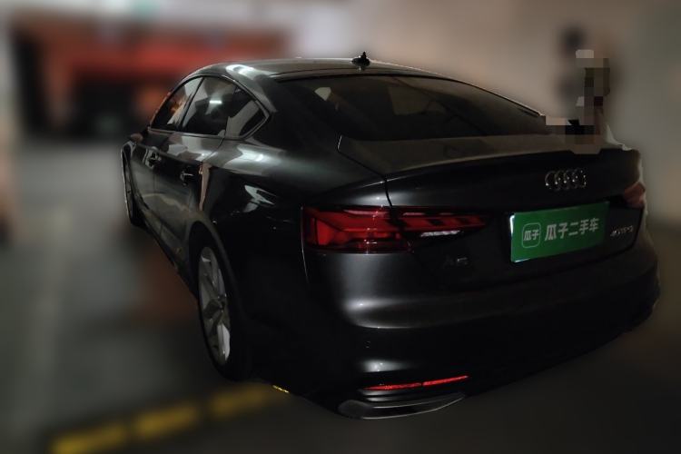 Used Audi A5 2023 Sportback 40 TFSI Fashionable and Dynamic Model Rear Left 45 Deg