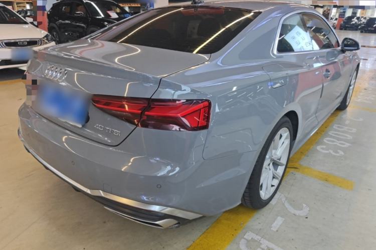 Used Audi A5 2023 Coupe 40 TFSI Fashionable and Dynamic Model Rear Right 45 Deg