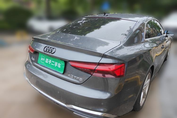 Used Audi A5 2023 Coupe 40 TFSI Fashionable and Dynamic Model Rear Right 45 Deg