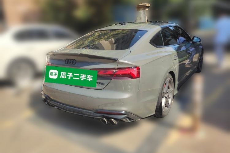 Used Audi A5 2023 Sportback 40 TFSI Fashionable and Dynamic Model Rear Right 45 Deg
