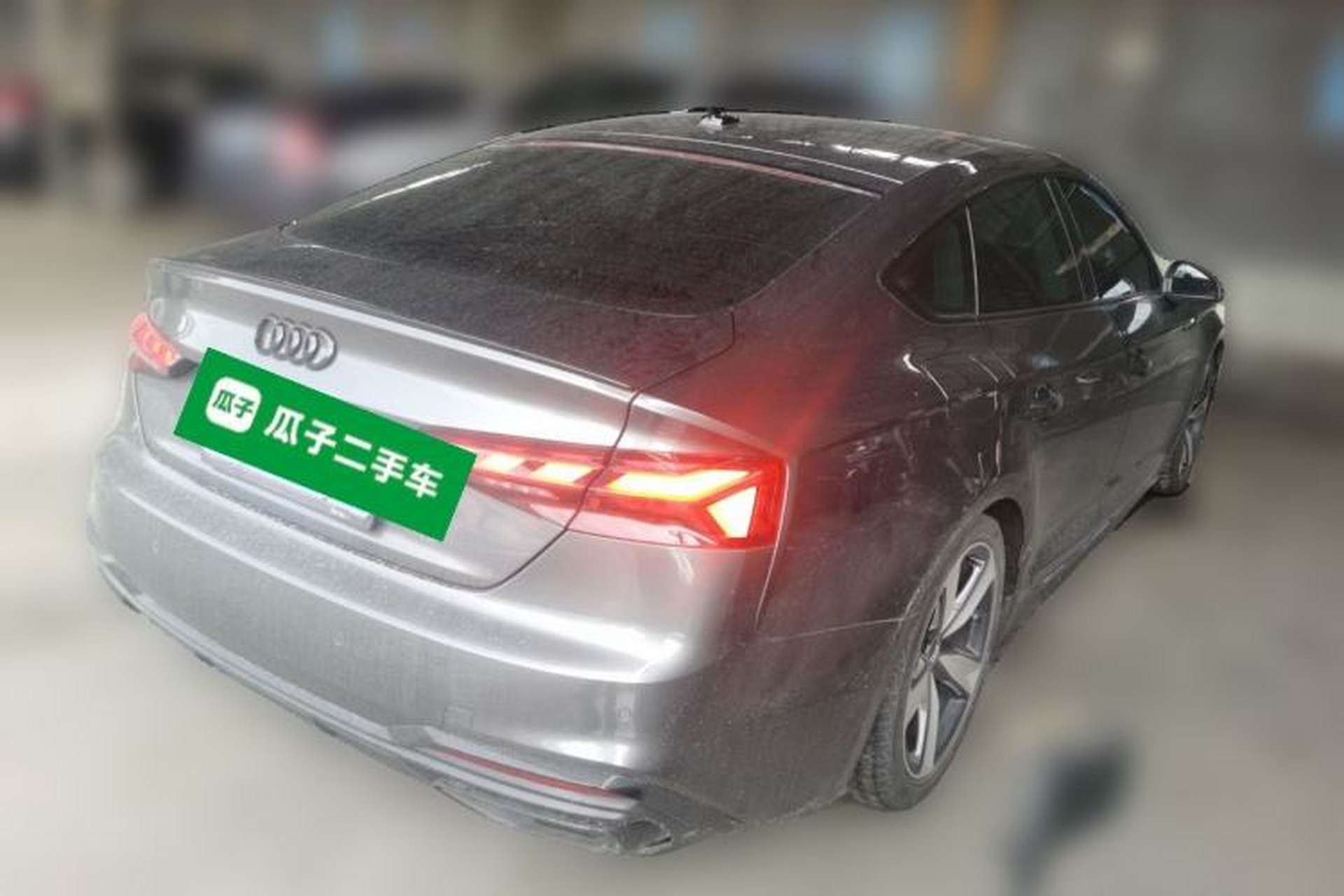 Used Audi A5 2023 Sportback 40 TFSI Fashionable and Dynamic Model Rear Right 45 Deg