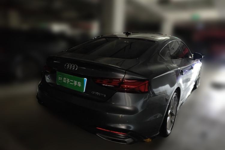 Used Audi A5 2023 Sportback 40 TFSI Fashionable and Dynamic Model Rear Right 45 Deg