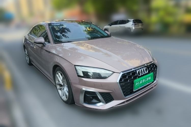 Used Audi A5 2023 Coupe 40 TFSI Fashionable and Dynamic Model Front Right 45 Deg