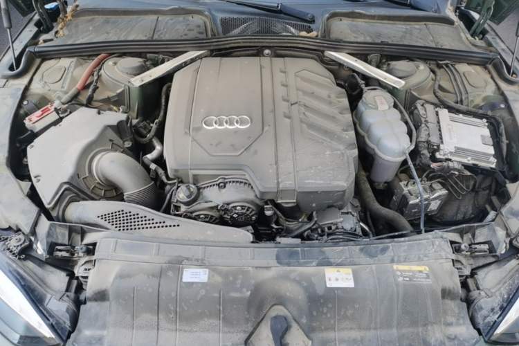 Used Audi A5 2023 Coupe 40 TFSI Fashionable and Dynamic Model Engine Bay