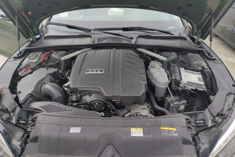Used Audi A5 2023 Coupe 40 TFSI Fashionable and Dynamic Model Engine Bay