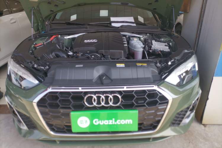Used Audi A5 2023 Coupe 40 TFSI Fashionable and Dynamic Model Engine Bay