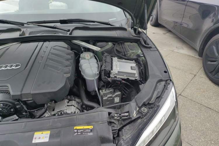 Used Audi A5 2023 Coupe 40 TFSI Fashionable and Dynamic Model Engine Bay Left