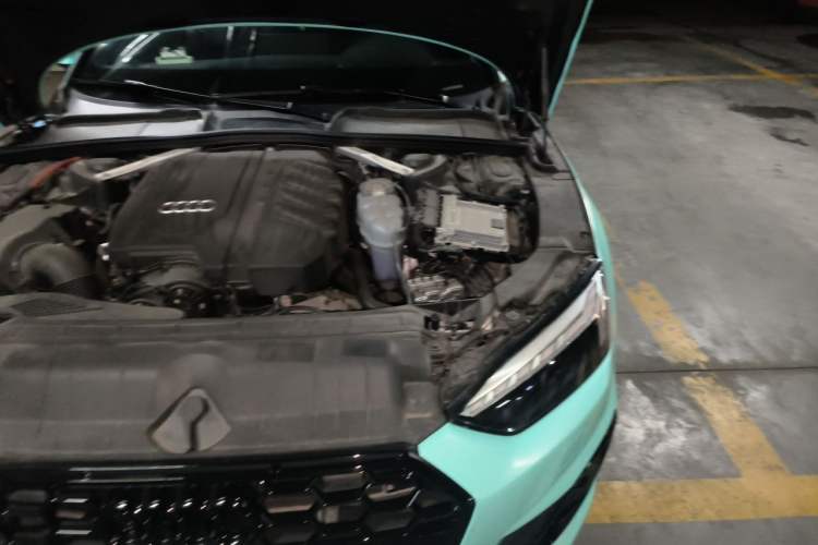 Used Audi A5 2023 Sportback 40 TFSI Fashionable and Dynamic Model Engine Bay Left