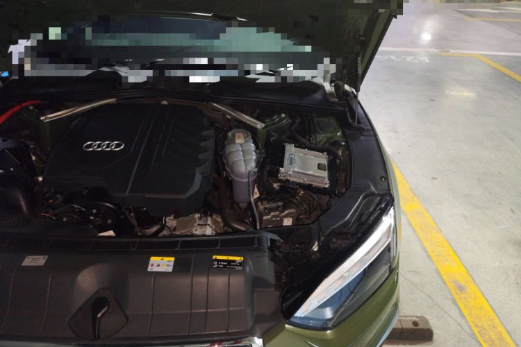 Used Audi A5 2023 Coupe 40 TFSI Fashionable and Dynamic Model Engine Bay Left