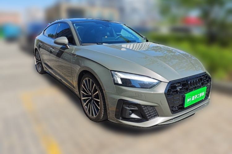 Used Audi A5 2023 Sportback 40 TFSI quattro Luxury Dynamic Edition Front Right 45 Deg