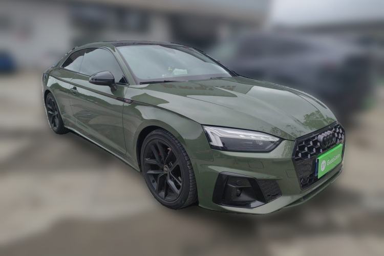 Used Audi A5 2023 Coupe 40 TFSI Fashionable and Dynamic Model Front Right 45 Deg