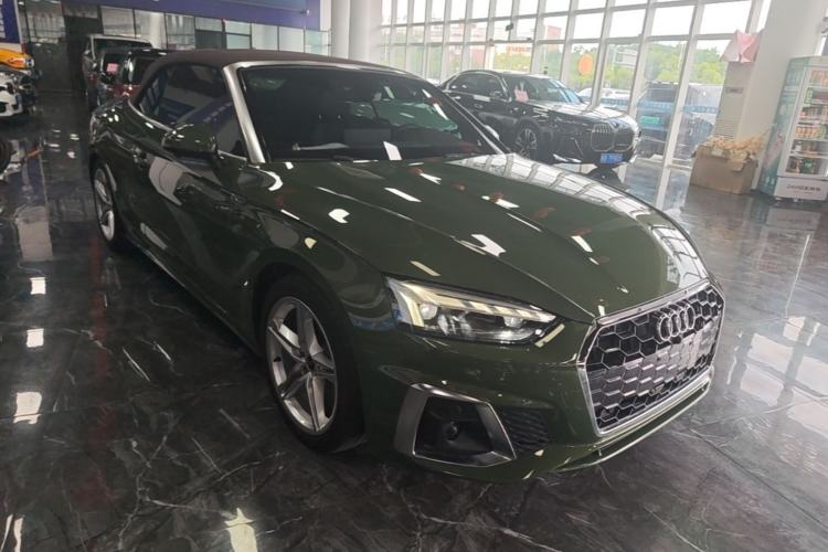 Used Audi A5 2023 Cabriolet 40 TFSI Fashion Dynamic Model Front Right 45 Deg