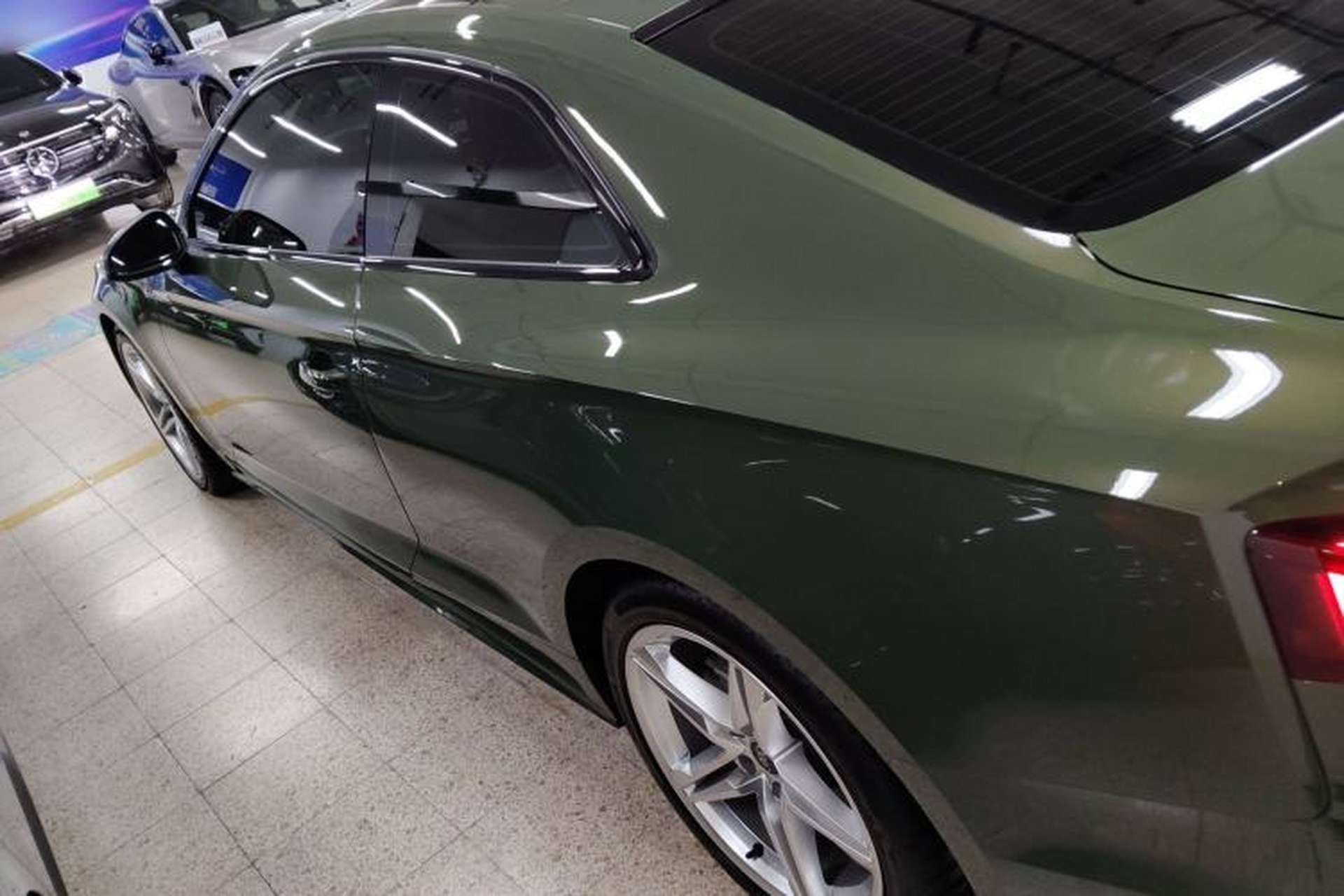 Used Audi A5 2023 Coupe 40 TFSI Fashionable and Dynamic Model Left Side