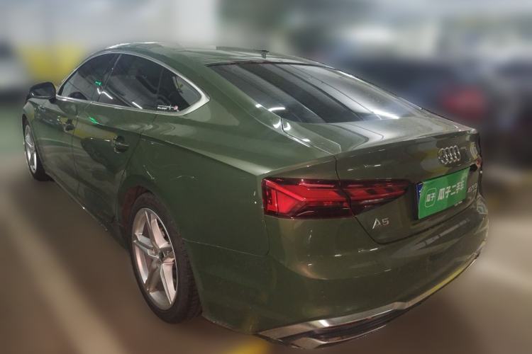 Used Audi A5 2023 Sportback 40 TFSI Fashionable and Dynamic Model Rear Left 45 Deg