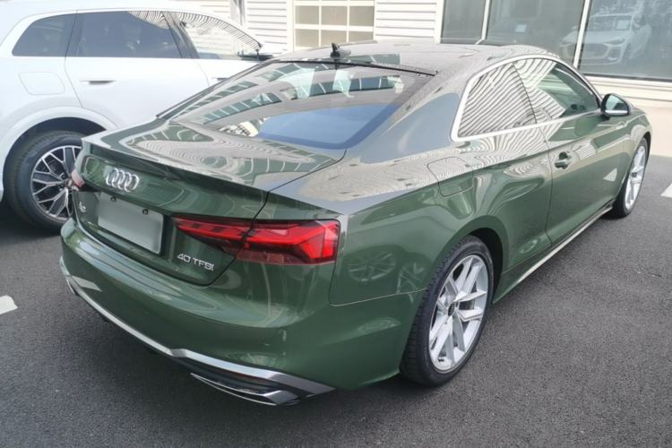 Used Audi A5 2023 Coupe 40 TFSI Fashionable and Dynamic Model Rear Right 45 Deg