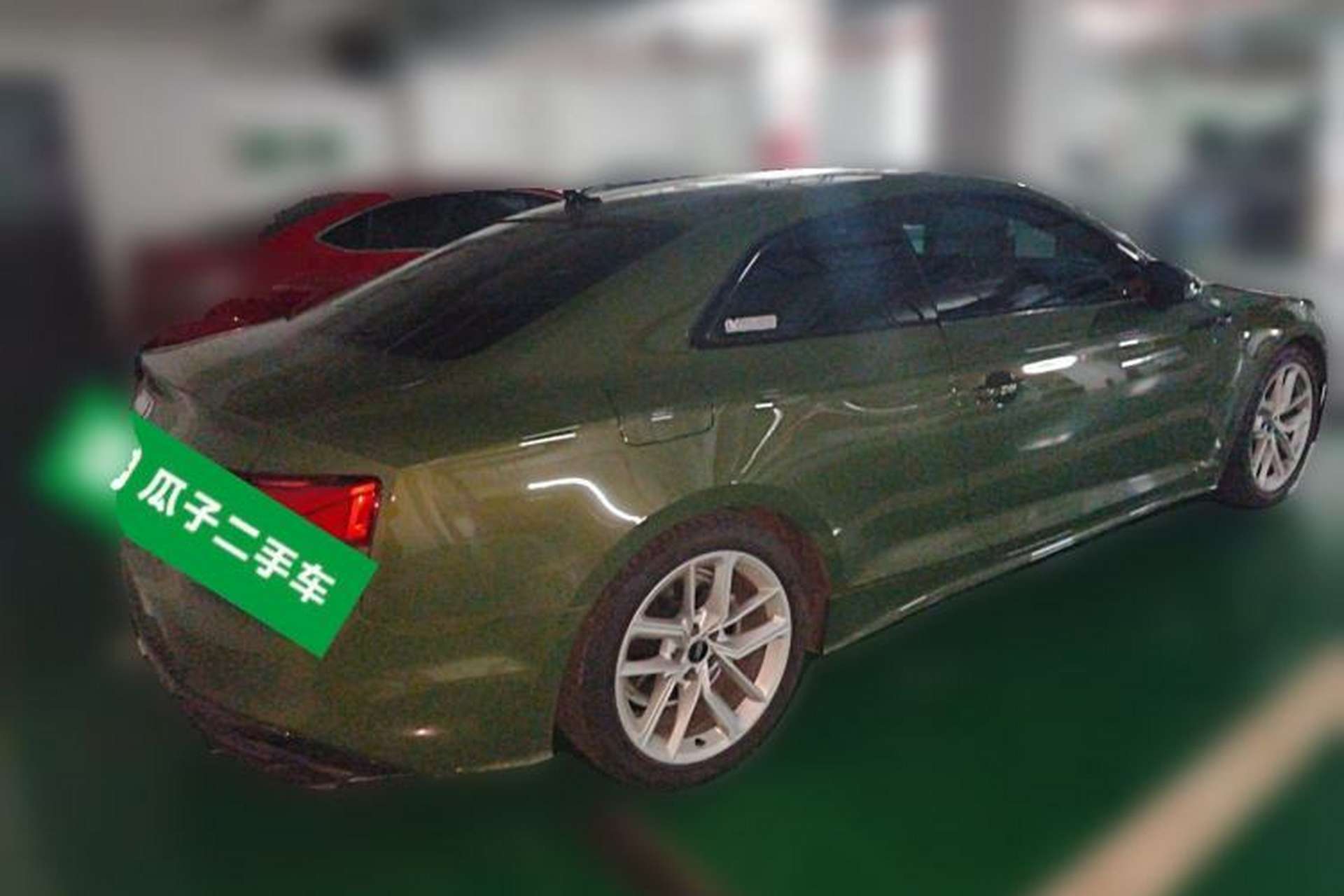 Used Audi A5 2023 Coupe 40 TFSI Fashionable and Dynamic Model Rear Right 45 Deg