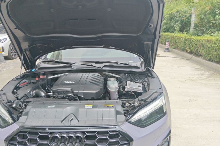 Used Audi A5 2023 Sportback 40 TFSI Fashionable and Dynamic Model Engine Bay Left