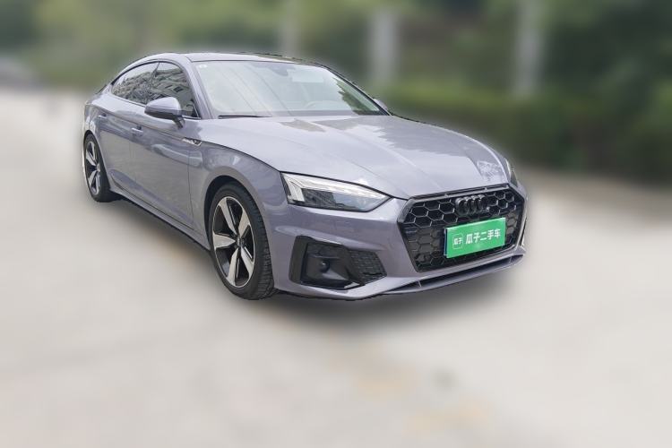 Used Audi A5 2023 Sportback 40 TFSI Fashionable and Dynamic Model Front Right 45 Deg