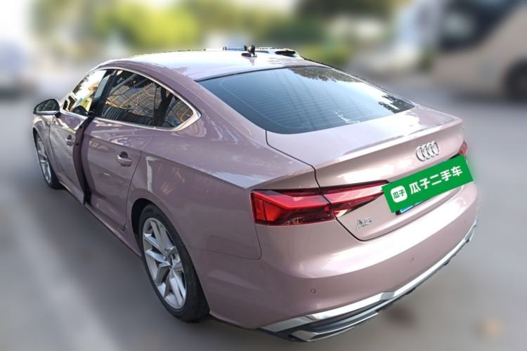Used Audi A5 2023 Sportback 40 TFSI Fashionable and Dynamic Model Rear Left 45 Deg